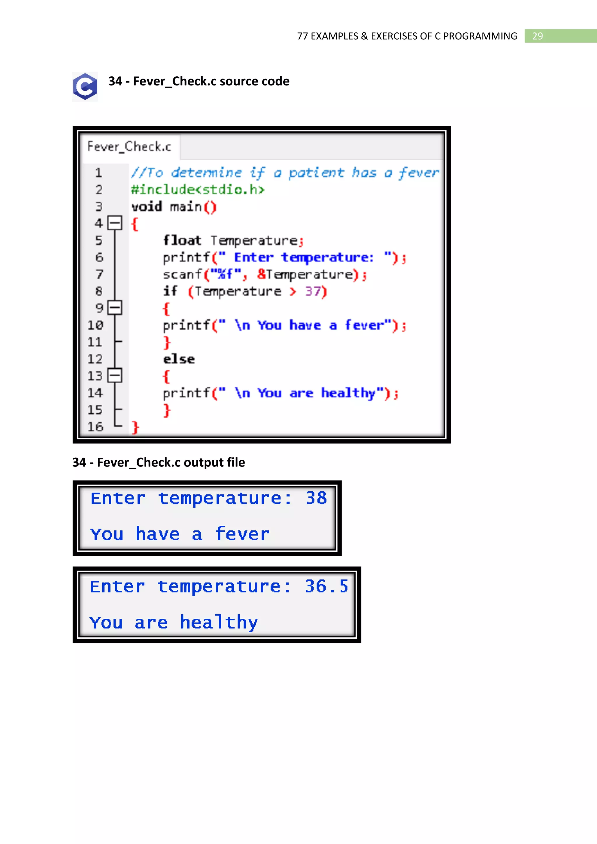 02 Ebook 77 Examples and Exercises of C Programming.pdf | Programming ...