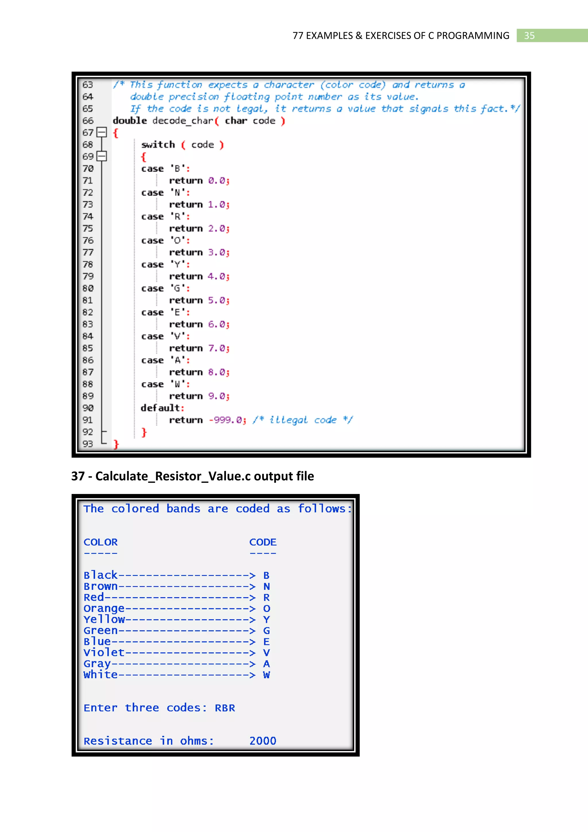 02 Ebook 77 Examples and Exercises of C Programming.pdf | Programming ...