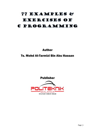 02 Ebook 77 Examples and Exercises of C Programming.pdf