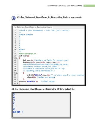 02 Ebook 77 Examples and Exercises of C Programming.pdf