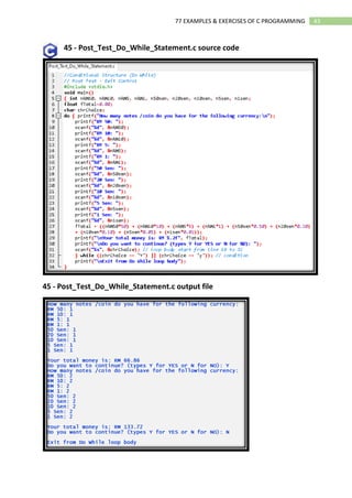 02 Ebook 77 Examples and Exercises of C Programming.pdf