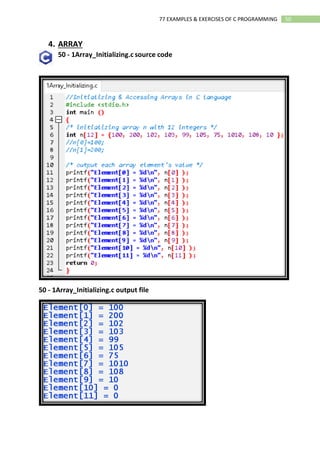 02 Ebook 77 Examples and Exercises of C Programming.pdf