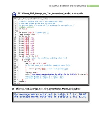 02 Ebook 77 Examples and Exercises of C Programming.pdf