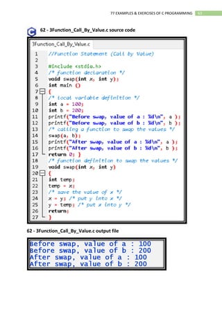 02 Ebook 77 Examples and Exercises of C Programming.pdf