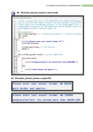 02 Ebook 77 Examples and Exercises of C Programming.pdf
