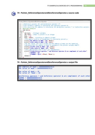 02 Ebook 77 Examples and Exercises of C Programming.pdf