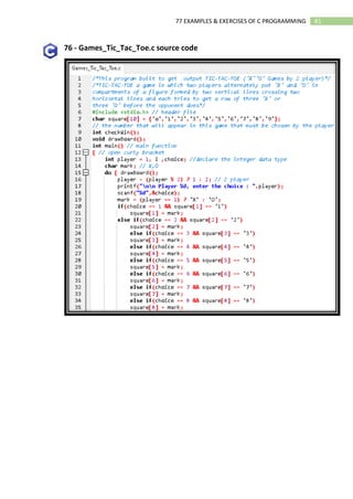 02 Ebook 77 Examples and Exercises of C Programming.pdf