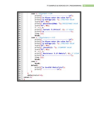 02 Ebook 77 Examples and Exercises of C Programming.pdf