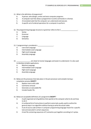 02 Ebook 77 Examples and Exercises of C Programming.pdf