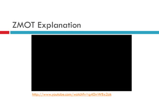 ZMOT Explanation

http://www.youtube.com/watch?v=g40rrWBx2ok

 