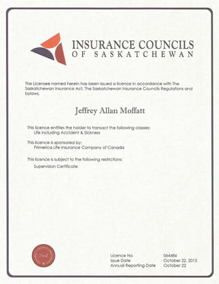 Insurance Councils Of Saskatchewan