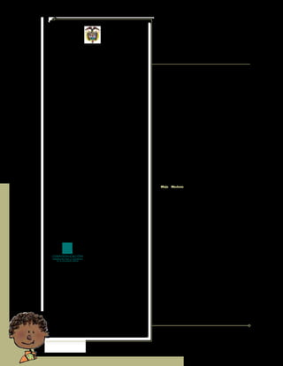 Lenguaje
2
dirección editorial
María Constanza Pardo Sarmiento
Karem Langer Pardo
Gloria Díaz Granados M.
diseño proyecto gráfico y diagramación
María José Díaz Granados M. corrección estilo
Juan Ramón Sierra, Sebastián González Pardo. ilustración
Javier David Tibocha. digitalización imágenes
María Eugenia Caicedo Concha, María Consuelo Aguirre,
Fanny Sarmiento Vargas, Martha Lucía Vega. asesoras
Blanca Elvira Villalobos Guarín. coordinadora administrativa
Imágenes de las cartillas de Escuela Nueva 2010;
con derechos de autor previstos por las leyes nacionales e
internacionales.
© Alejo y Mariana son una creación “exclusiva” para las cartillas de
Escuela Nueva. Por tanto, sólo podrán ser utilizados para Escuela Nueva.
Estos personajes han sido registrados por sus autores en la Dirección Nacional
de Derechos de Autor del Ministerio de Gobierno, y están cobijados por las
leyes nacionales e internacionales en materia de Derechos. Por lo anterior, no
podrán ser modificados, alterados o utilizados de otra manera diferente para la
cual fueron creados.
autores
Guillermo Bustamante Zamudio - profesor u. pedagógica nacional
Omar Garzón Chiriví
Margarita de Angarita
coordinadora de proyecto
Patricia Enciso Patiño
Diseño y Dirección
Proyecto Escuela Nueva 2010
Apoyo y acompañamiento
Comité de Cafeteros de Caldas
María Fernanda Campo Saavedra
Ministra de Educación Nacional
Mauricio Perfetti del Corral
Viceministro de Educación Preescolar, Básica y Media
Mónica López Castro
Directora de Calidad para la Educación Preescolar,
Básica y Media
Heublyn Castro Valderrama
Subdirectora de Referentes y
Evaluación de la Calidad Educativa
Heublyn Castro Valderrama
Coordinadora del proyecto
Clara Helena Agudelo Quintero
Gina Graciela Calderón
Luis Alexander Castro
María del Sol Effio Jaimes
Francy Carranza Franco
Omar Hernández Salgado
Edgar Mauricio Martínez Morales
Jesús Alirio Naspiran
Emilce Prieto Rojas
Equipo Técnico
© 2010 Ministerio de Educación Nacional
Todos los derechos reservados
Prohibida la reproducción total o parcial, el registro o la transmisión
por cualquier medio de recuperación de información,
sin permiso previo del Ministerio de Educación Nacional.
© Ministerio de Educación Nacional
ISBN libro: 978-958-8712-19-2
ISBN obra: 978-958-33-3362-0
Dirección de Calidad para la Educación Preescolar,
Básica y Media
Subdirección de Referentes y Evaluación de la Calidad Educativa
Ministerio de Educación Nacional
Bogotá, Colombia, 2010
www.mineducacion.gov.co
Agradecemos a los profesionales que participaron en la
primera edición de las cartillas Escuela Nueva 1997,
Ministerio de Educación Nacional.
 