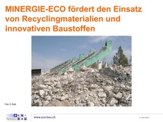 Erfa Materialoekologie Einführung Barbara Sintzel