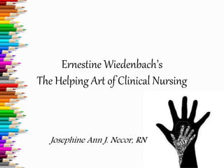 Ernestine Wiedenbach’s
The Helping Art of Clinical Nursing
Josephine Ann J. Necor, RN
 