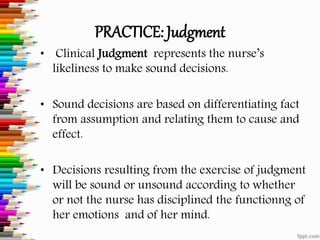Ernestine Wiedenbach's The Helping Art of Clinical Nursing | PPTX