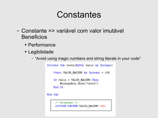 Desenvolvimento em .Net - Estruturas Basicas