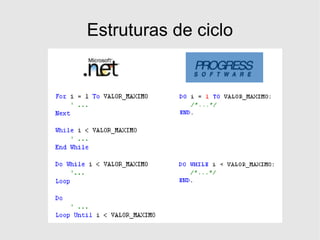 Desenvolvimento em .Net - Estruturas Basicas