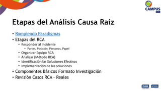 Formato Rca Etapas del Análisis Causa Raíz aplicado al mantenimiento | PPTX