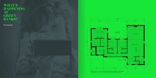WHAT’S
HAPPENING
AT
GREEN
BANKS?
Floorplans
 