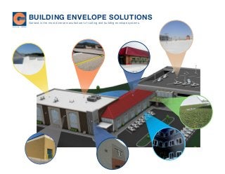 BUILDING ENVELOPE SOLUTIONS
Garland is the most diverse manufacturer of roofing and building envelope systems.
 