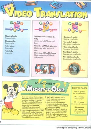Disney Magic English Family familia | PDF