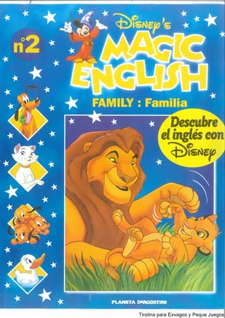Disney Magic English  Family familia