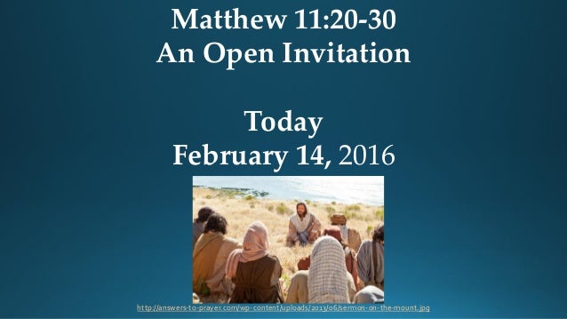 An Open Invitation 3