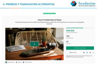 Financiación y métricas de negocio - Fundación Mutualidad Abogacía - LabJuridico