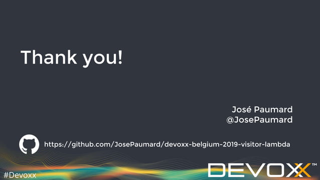 Designing functional and fluent API: example of the Visitor Pattern | PPT