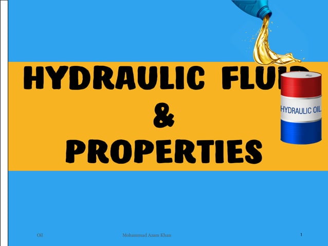 Hydraulic Fluids and Properties | PDF | Chemistry | Science