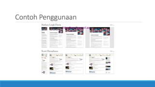Contoh Penggunaan
 