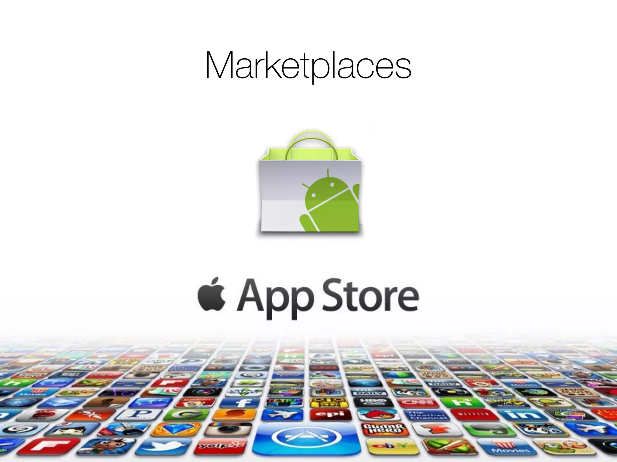 Marketplaces
 