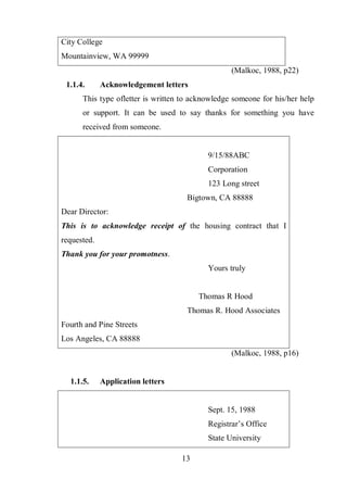 Đề tài: The study on formal letters and informal letters in English | PDF