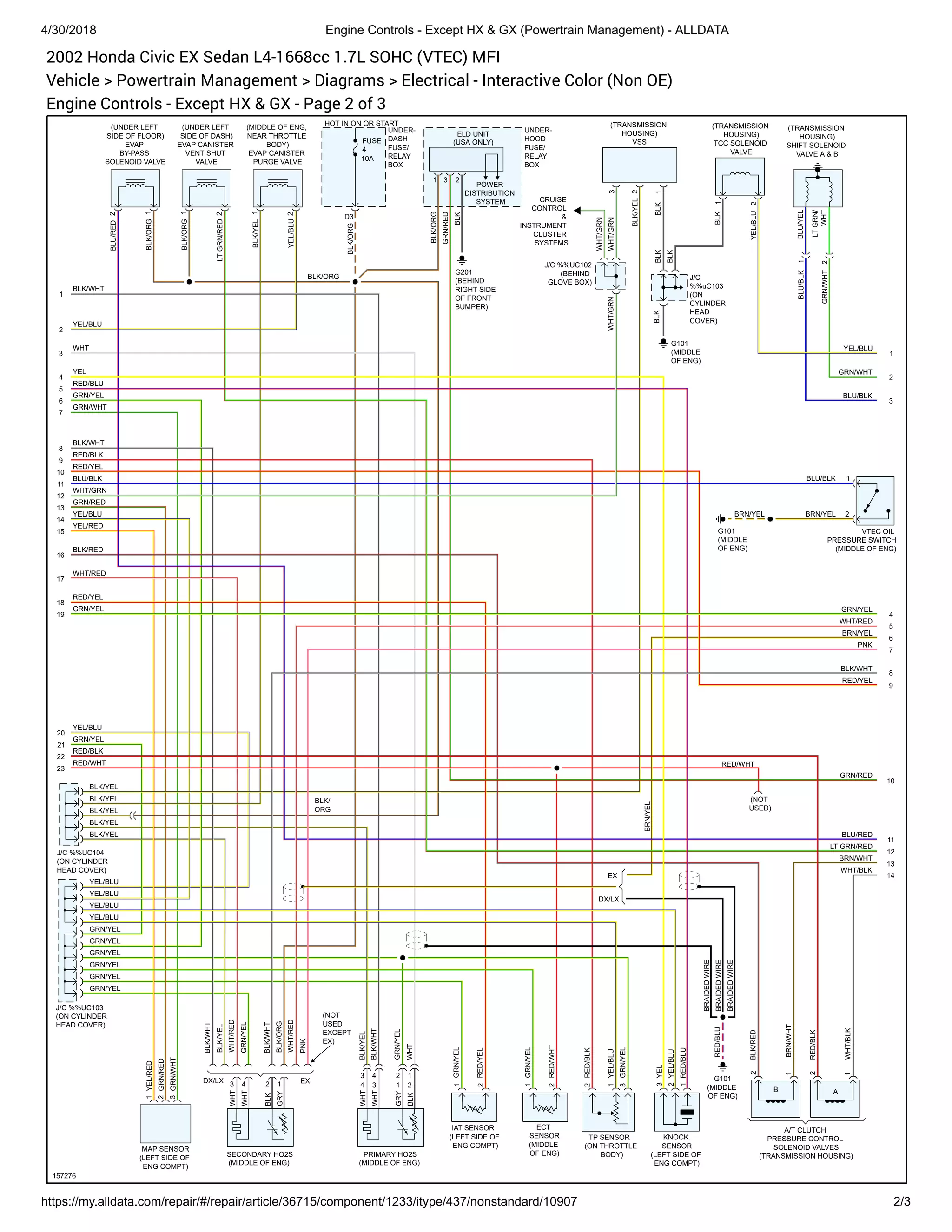 02 honda civic engine wiring diagram PDF Free Download