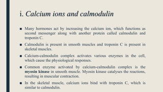 Hormones- its chemistry, classification, types, functioning, physiology ...