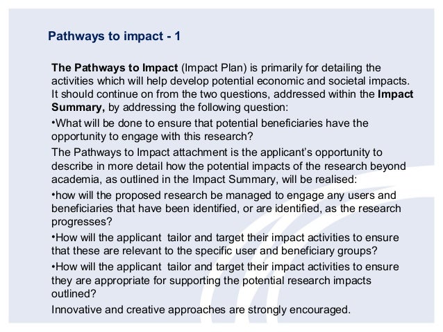 How to write a good grant application