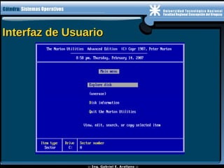 Interfaz de UsuarioInterfaz de Usuario
 