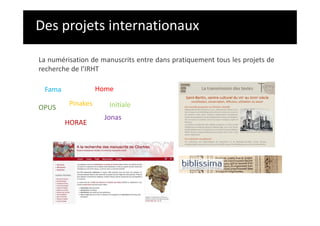 Bibliothèque virtuelle des manuscrits médiévaux, IRHT. Gilles Kagan & Cyril Masset.