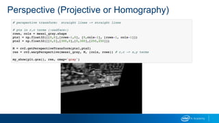Perspective (Projective or Homography)
 