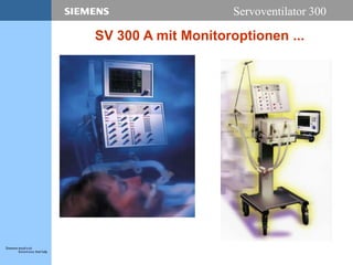 Servoventilator 300
SV 300 A mit Monitoroptionen ...
 