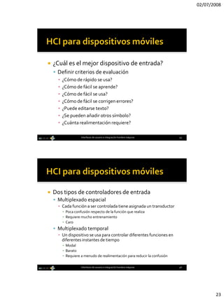 UIMP: Interfaces de Usuario