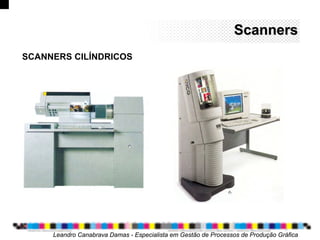 ScannersScanners
SCANNERS CILÍNDRICOS
Leandro Canabrava Damas - Especialista em Gestão de Processos de Produção Gráfica
 