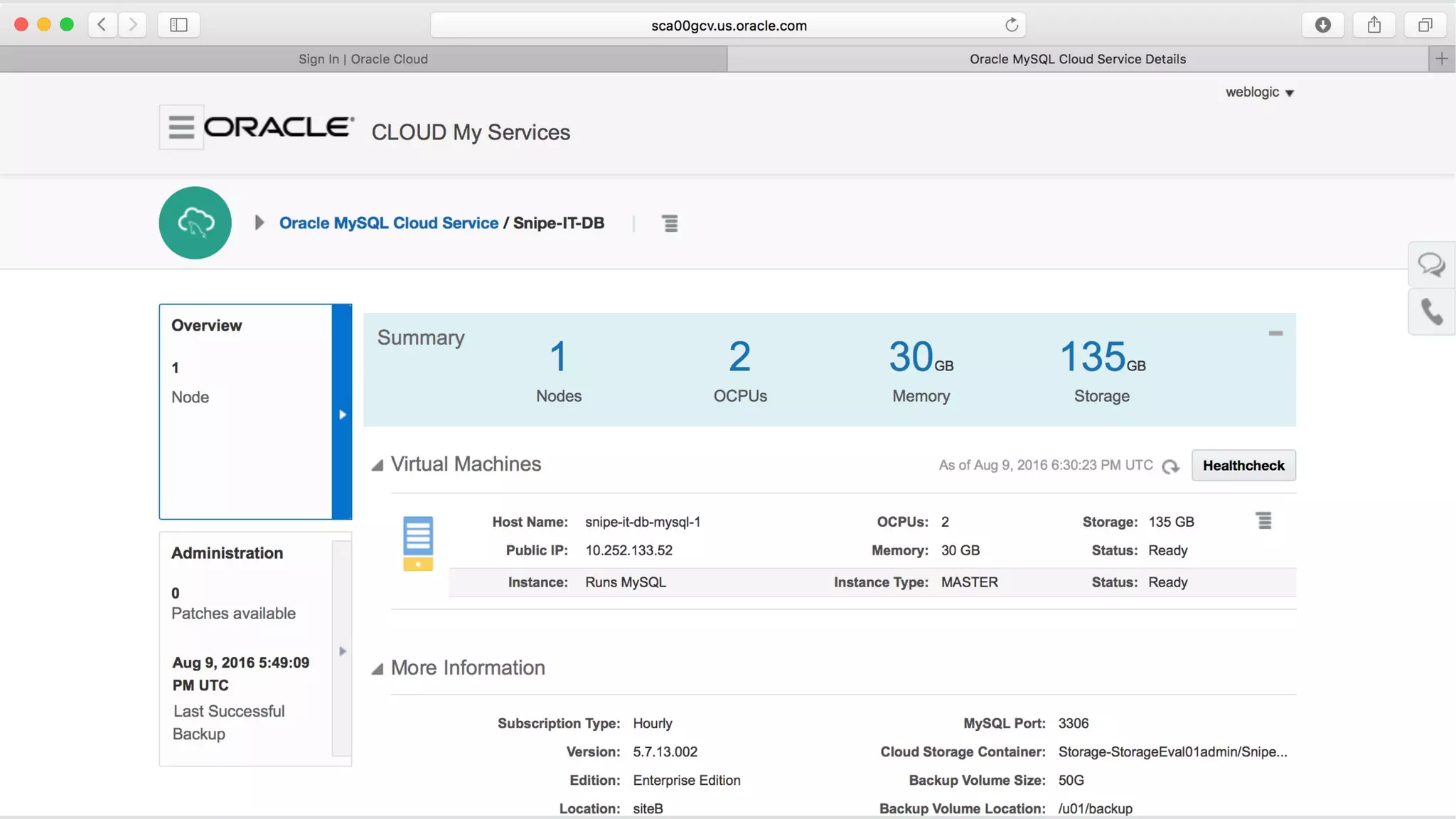Copyright	©	2016, Oracle	and/or	its	affiliates.	All	rights	reserved. 55
 