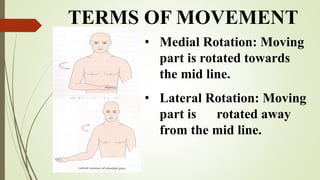 Medial Rotation Lateral Rotation 02 introduction to anatomy of the human body | PDF