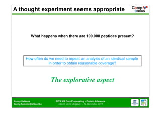 BITS - Introduction to proteomics | PDF