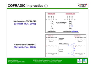 BITS - Introduction to proteomics | PDF