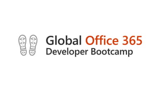• You will need a email account with Microsoft Passport supported
• Create a new Office 365 Tenant
• https://developer.microsoft.com/en-us/office/dev-program
 