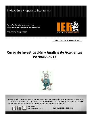 02 investigación y análisis de accidentes panamá 2013
