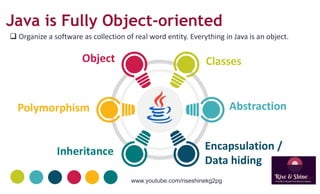 02 java programming features of java i | PPT