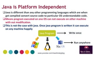 02 java programming features of java i | PPT